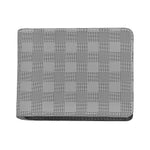 Prince of Wales Check Pattern Print Bifold Wallet