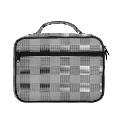 Prince of Wales Check Pattern Print Briefcase Bible Bag