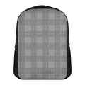 Prince of Wales Check Pattern Print Casual Backpack