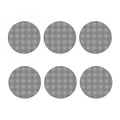 Prince of Wales Check Pattern Print Coaster Set