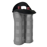 Prince of Wales Check Pattern Print Double Neoprene Wine Tote