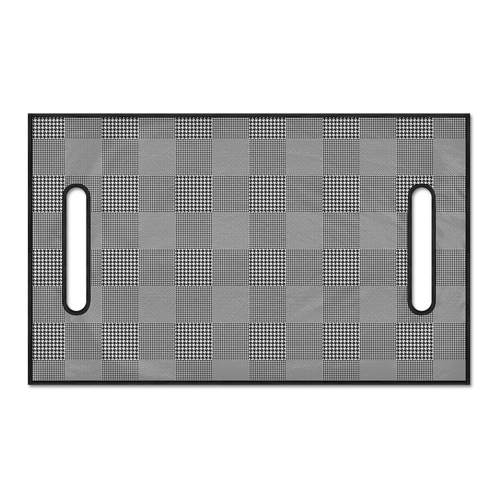 Prince of Wales Check Pattern Print Golf Cart Seat Cover