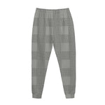 Prince of Wales Check Pattern Print Jogger Pants