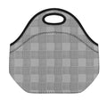 Prince of Wales Check Pattern Print Neoprene Lunch Bag