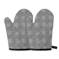 Prince of Wales Check Pattern Print Oven Mitts