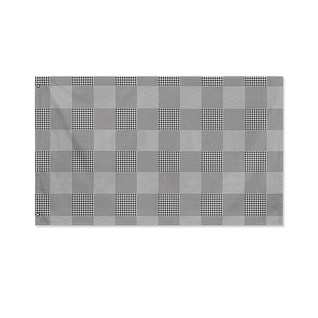 Prince of Wales Check Pattern Print Polyester Flag