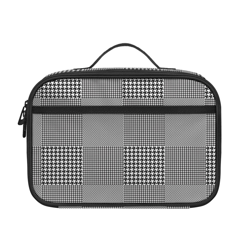 Prince of Wales Check Pattern Print Portable Lunch Bag