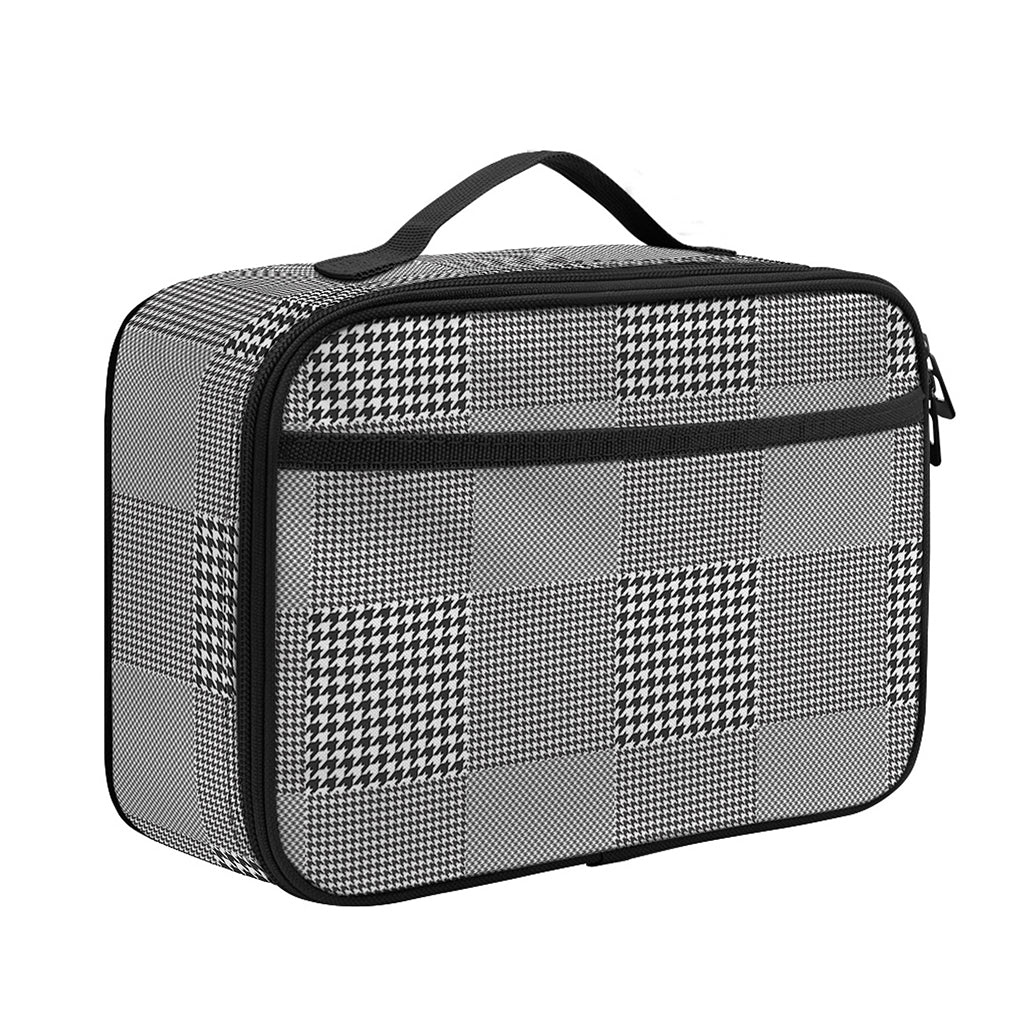 Prince of Wales Check Pattern Print Portable Lunch Bag