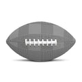 Prince of Wales Check Pattern Print Rugby Ball