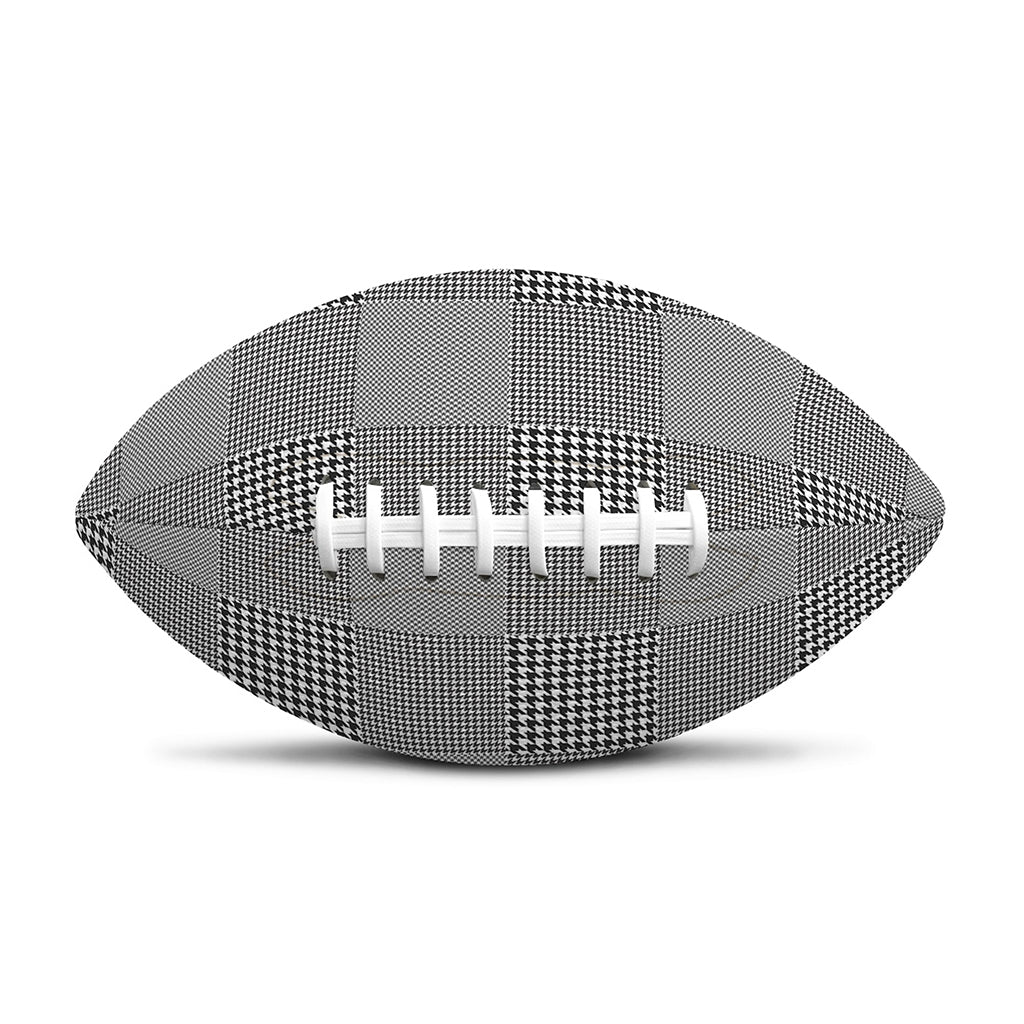 Prince of Wales Check Pattern Print Rugby Ball
