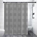 Prince of Wales Check Pattern Print Shower Curtain