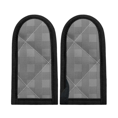 Prince of Wales Check Pattern Print Skillet Handle Cover