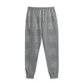 Prince of Wales Check Pattern Print Sweatpants