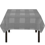 Prince of Wales Check Pattern Print Tablecloth
