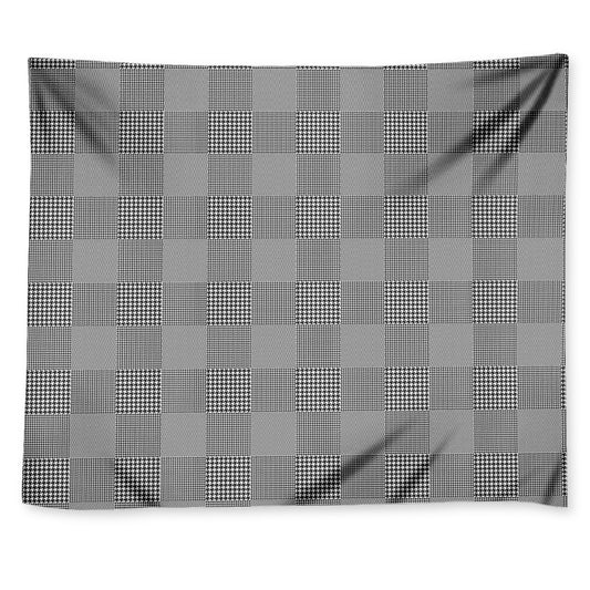 Prince of Wales Check Pattern Print Tapestry