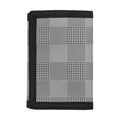 Prince of Wales Check Pattern Print Trifold Wallet
