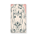 Princess Poodle Print Baby Crib Sheet