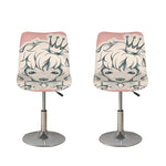 Princess Poodle Print Bar Stool Covers