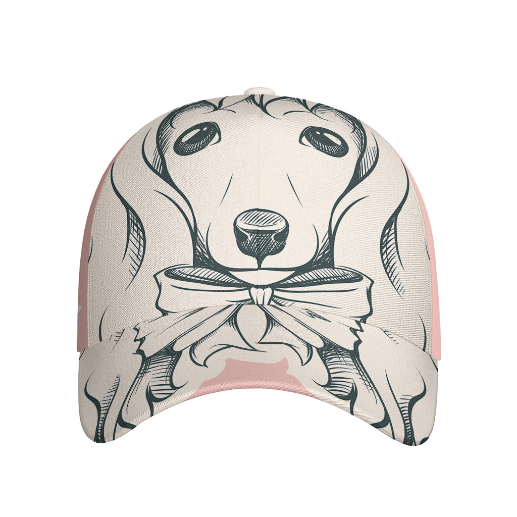 Princess Poodle Print Baseball Cap