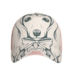 Princess Poodle Print Baseball Cap