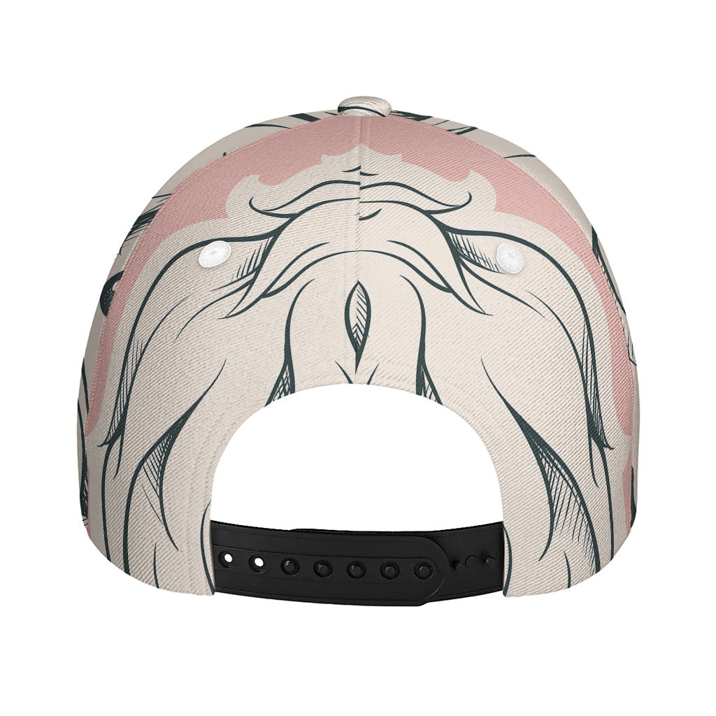 Princess Poodle Print Baseball Cap