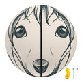 Princess Poodle Print Basketball
