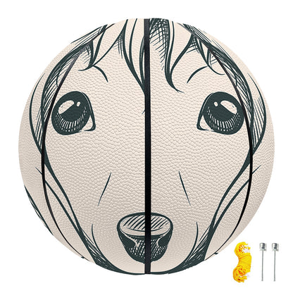 Princess Poodle Print Basketball