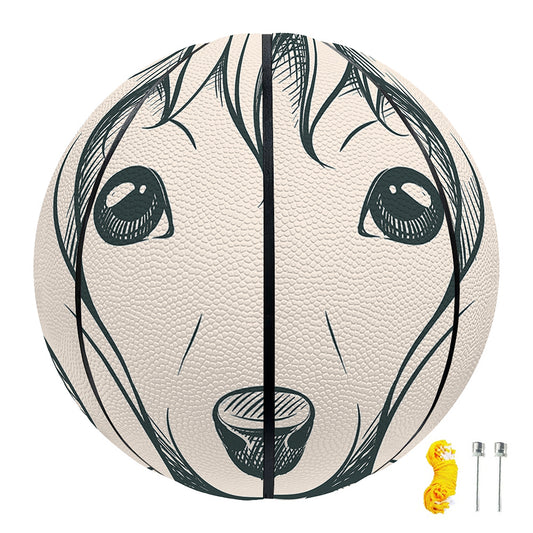 Princess Poodle Print Basketball