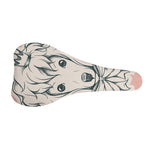 Princess Poodle Print Bicycle Seat Cover