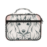 Princess Poodle Print Briefcase Bible Bag