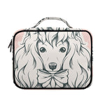 Princess Poodle Print Briefcase Bible Bag