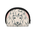 Princess Poodle Print Coin Purse