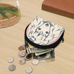 Princess Poodle Print Coin Purse