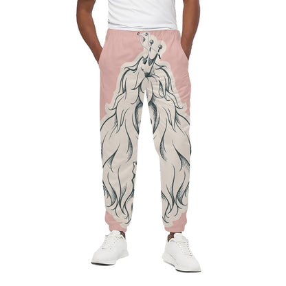 Princess Poodle Print Cotton Pants