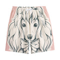 Princess Poodle Print Cotton Shorts