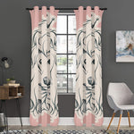 Princess Poodle Print Curtain