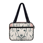 Princess Poodle Print Double Strap Bible Bag