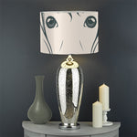 Princess Poodle Print Drum Lamp Shade