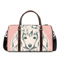Princess Poodle Print Duffel Bag
