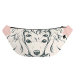 Princess Poodle Print Fanny Pack