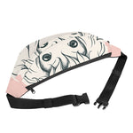 Princess Poodle Print Fanny Pack