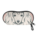 Princess Poodle Print Glasses Case