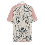 Princess Poodle Print Hawaiian Shirt