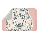 Princess Poodle Print Indoor Door Mat