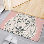 Princess Poodle Print Indoor Door Mat