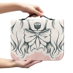 Princess Poodle Print Leather Bible Cover