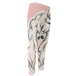 Princess Poodle Print Men's Compression Pants