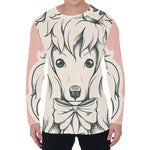 Princess Poodle Print Men's Long Sleeve T-Shirt