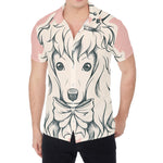 Princess Poodle Print Men's Shirt