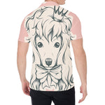 Princess Poodle Print Men's Shirt